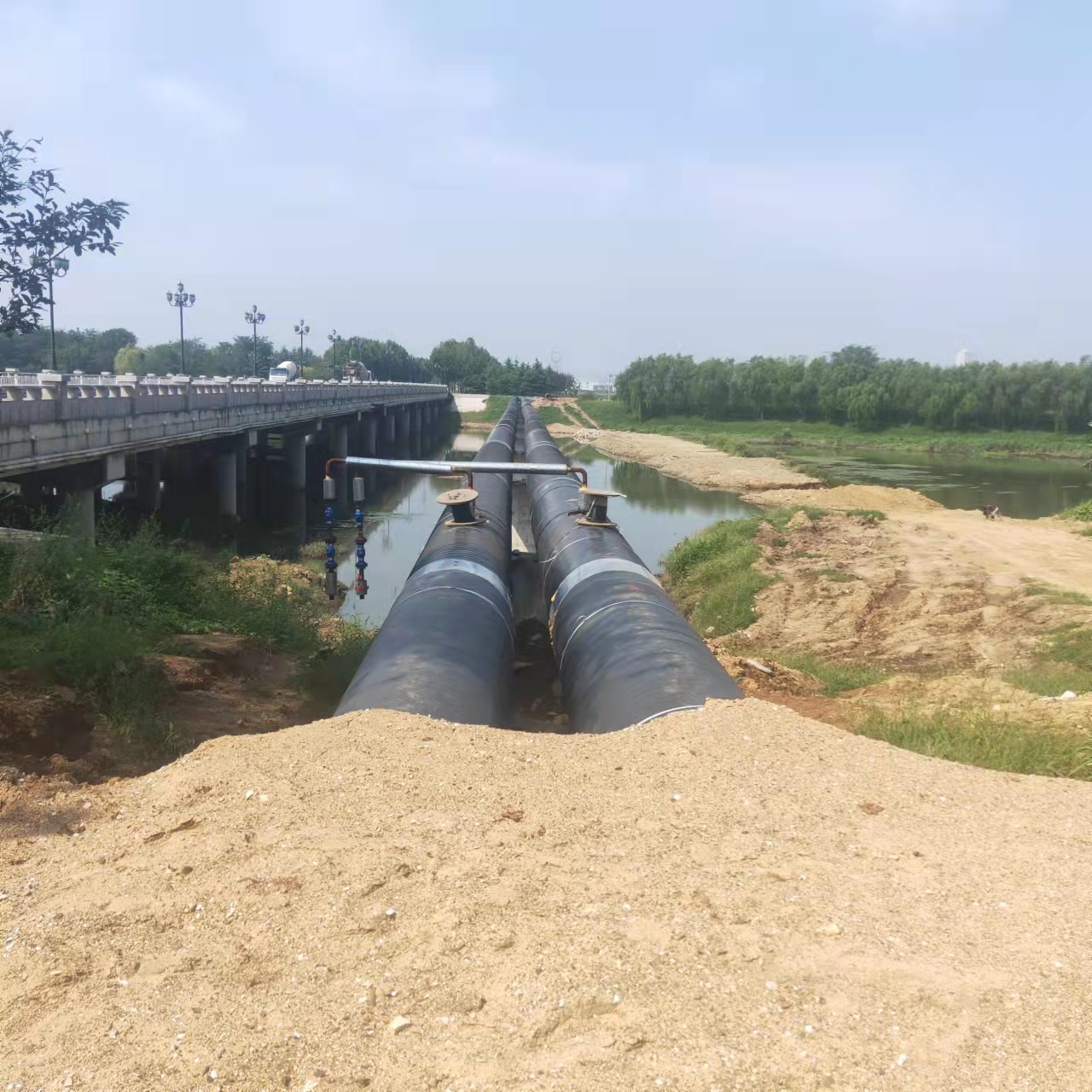 巴彦淖尔管道物理脉冲清洗输油管道清洗